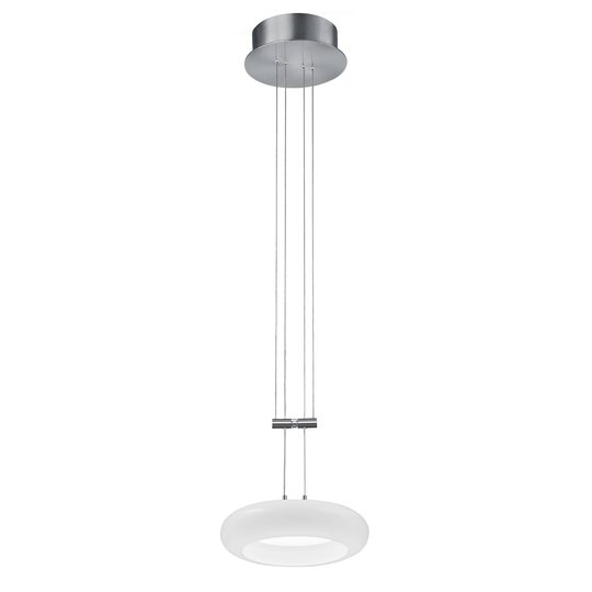BANKAMP Centa riippuvalaisin 1-lamp 20 cm nikkeli