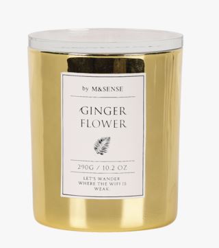 Sense Flower tuoksukynttilä kulta
