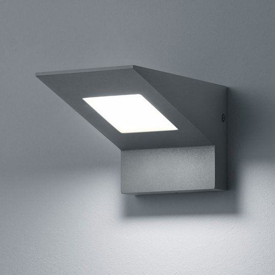 LED-ulkoseinävalaisin Nelson, antrasiitti