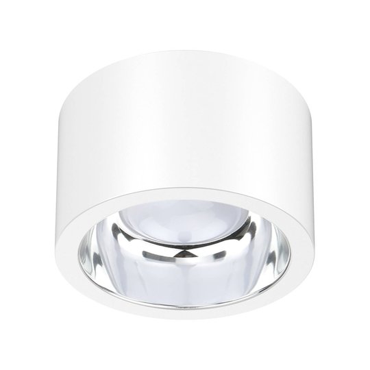 LED-kattokohdevalo ALG54, Ø 12,9 cm valkoinen