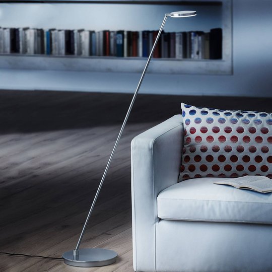 Holtkötter Plano S -LED-lattiavalo, matta-alumiini