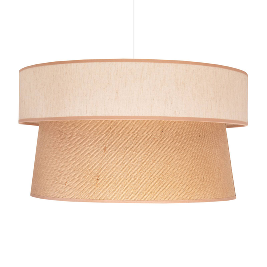 Riippuvalo Etnic, 2-osainen varjostin beige/juutti
