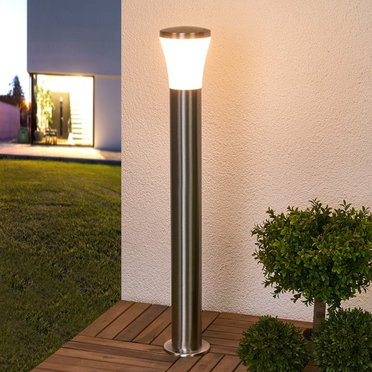 LED-pylväsvalaisin Sumea ruostumatonta terästä