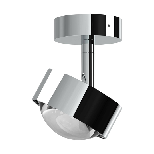 Puk Mini Turn LED-kohdevalo kirkas 1x, kromi
