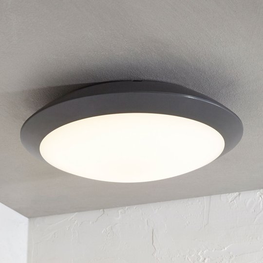 LED-ulkokattovalaisin Naira, harmaa, ei anturia