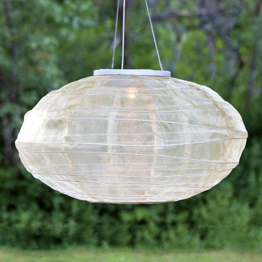 Aurinkokäyttöinen Festival-LED-valaisin, Ø 35 cm