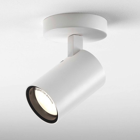 Astro Aqua Single LED-kattovalaisin, valkoinen