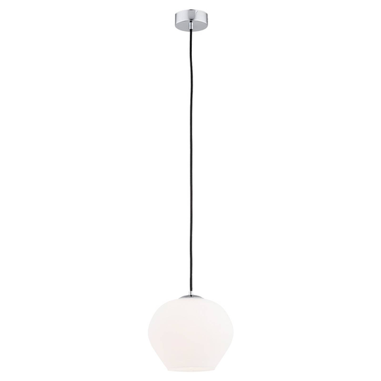 Riippuvalo Kaja, pyöreä opaalilasivarjostin Ø20cm