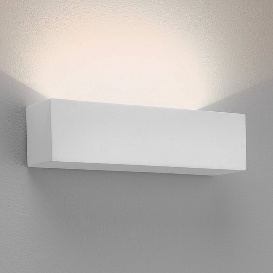 Astro Parma 250 -LED-seinävalaisin kipsiä, 2 700 K