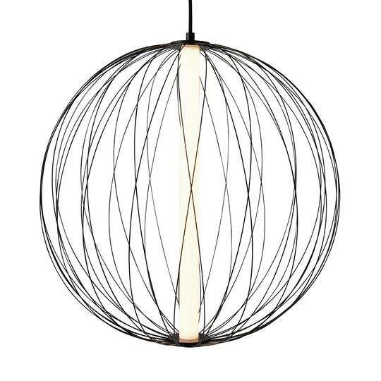 LED-riippuvalaisin Atomic, muutettava varjostin