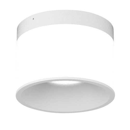 Molto Luce Dark Night-kattovalo 2700K valko-harmaa