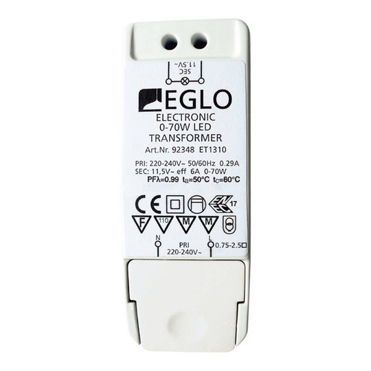 Muuntaja 92348 0-40W LED 0-70W Halogen