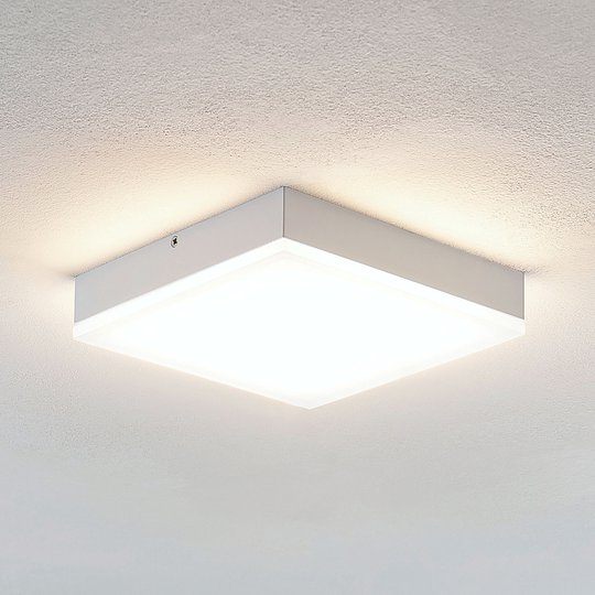 Lindby Tamito LED-kattovalaisin, valkoinen, 20 cm