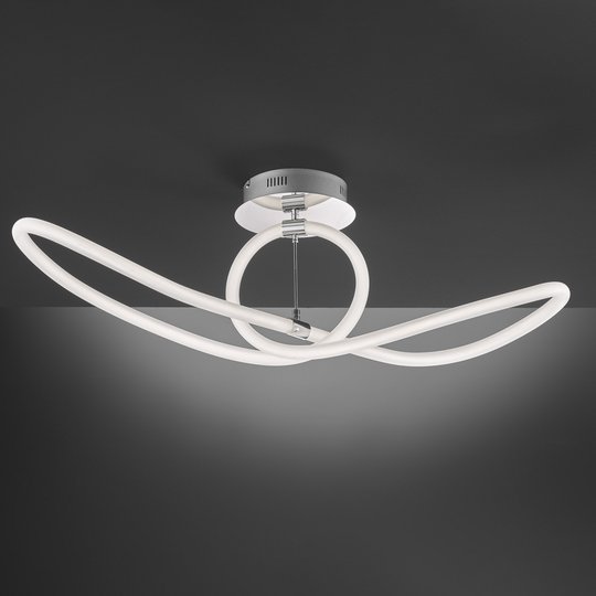 LED-kattovalaisin Mira, kaukosäädin 92,5 x 30,5 cm