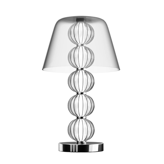 Maytoni Amulet -LED-pöytälamppu lasia, 4 000 K