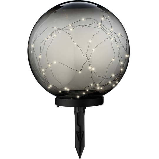 LED-aurinkokoristevalo 897421, maapiikin Ø 30 cm
