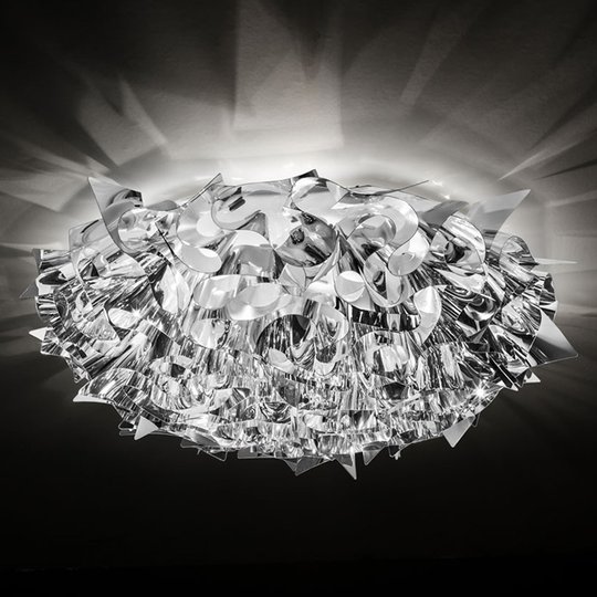 Slamp Veli Large -design-kattovalo Ø 78 cm hopea