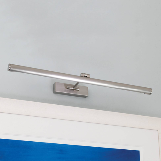 Kaunis LED-tauluvalaisin Goya 760, nikkeli