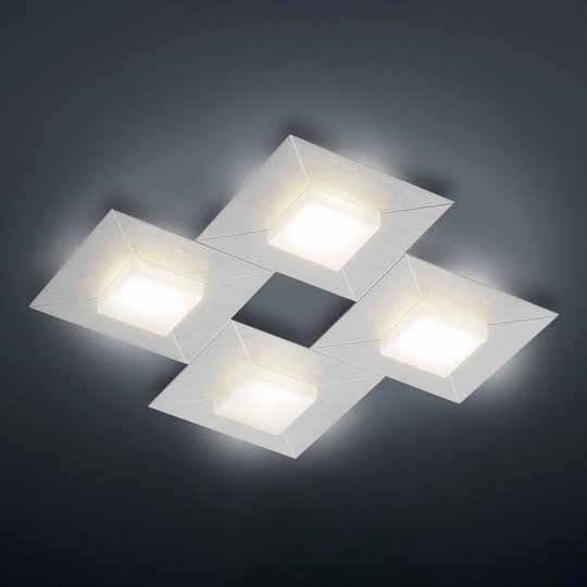 BANKAMP Diamond kattovalaisin 42x42cm, hopea