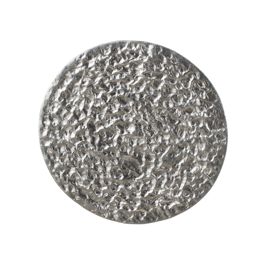 LED-seinävalaisin Meteor, Ø 27 cm, hopea