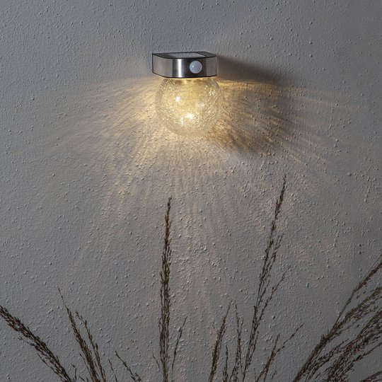 Aurinkok. Gloy-LED-seinävalo liiketunnistimella