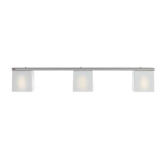 Fabbian Cubetto -kattovalaisin 3-lamp. valkoinen