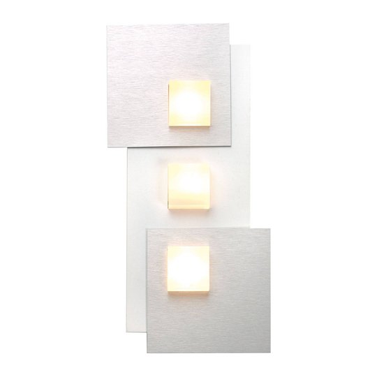 Bopp Pixel 3.0 LED-kattovalaisin 2-lamp., alu