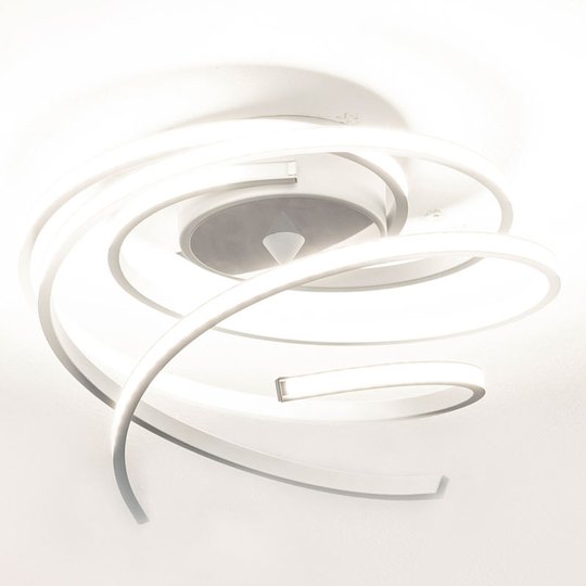 LED-kattolamppu Lungo alu, korkeus 25 cm