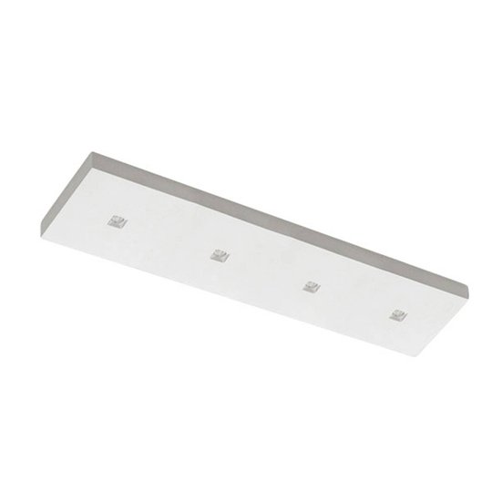 LED-kattovalaisin 8914D, 4-lamppuinen, 2700K