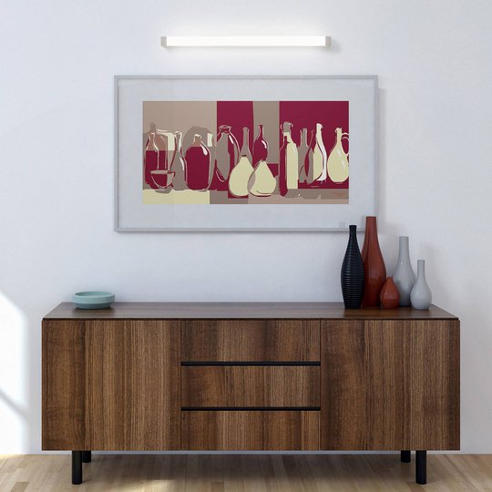 LED-peililamppu 512, 3 000 K, 35 cm, valkoinen