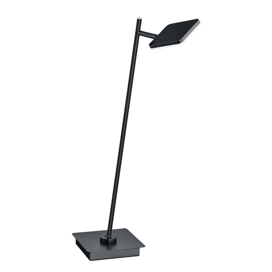 B-Leuchten Tim -LED-pöytälamppu, CCT, musta