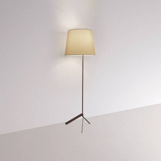 LOUM Bivio L-lattiavalo, 170 cm, Ø 53 cm, harmaa