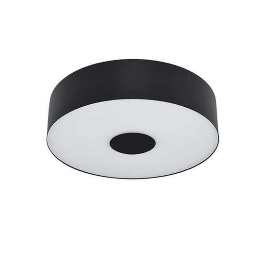 LED-kattolamppu Cleopatra, musta, Ø 30 cm