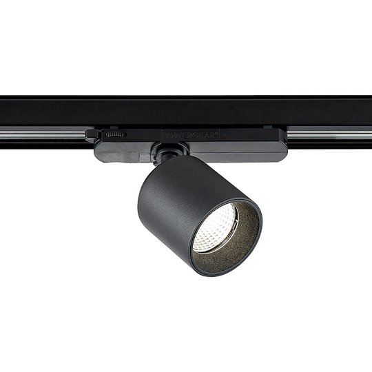 Arcchio Candra -LED-kiskospotti musta 17W 4 000 K