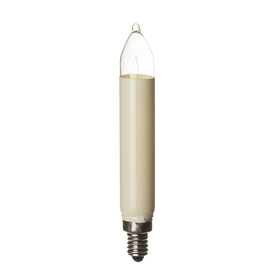 E10 4 W 12 V Varalamput kynttilöihin 2 kpl