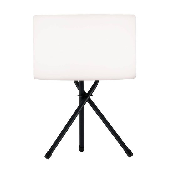 Paulmann Mobile Tripod -pöytälamppu, IP44 akku