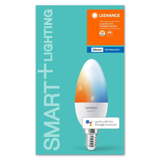 LEDVANCE SMART+ Bluetooth E14 kynttilä 5W CCT