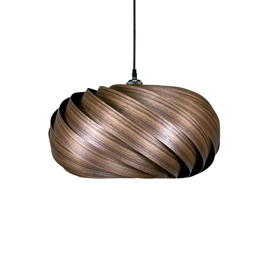Gofurnit Quiescenta -riippuvalo, pähkinäpuu, Ø45cm