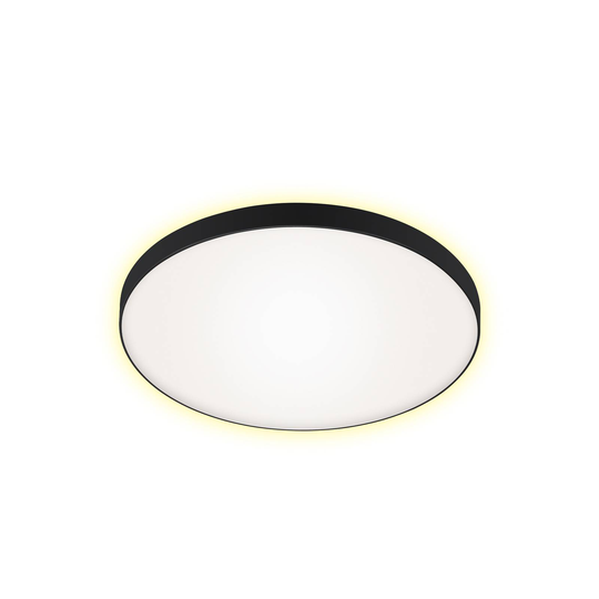 LED-kattovalaisin Flet taustavalolla, Ø 35,5 cm