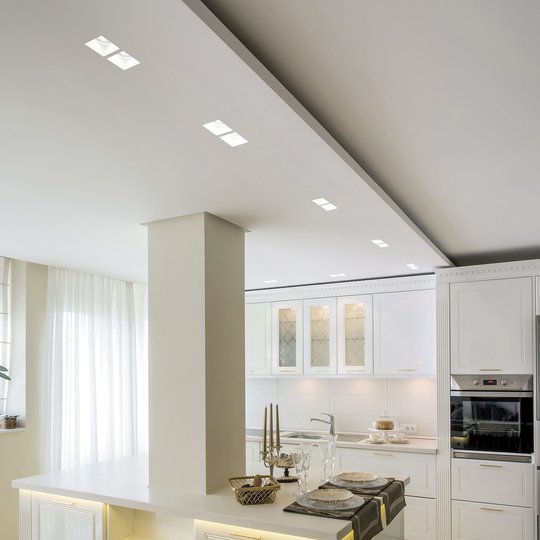 LED-uppovalaisin Siris Twin, 2-lamppuinen, 3 000 K