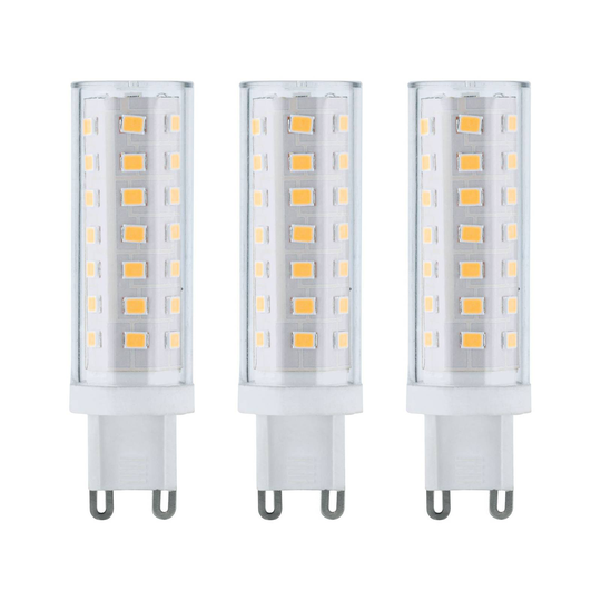 Paulmann 2-kantainen LED-lamppu G9 5W 4000K 3 kpl