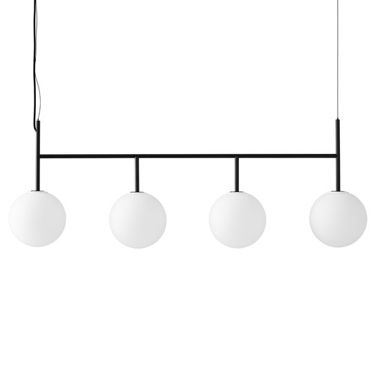 Menu TR Bulb DTW -riippuvalo, 4-lamp. musta/matta