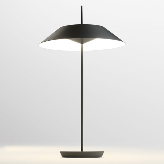Vibia Mayfair LED-pöytälamppu, grafiitinharmaa