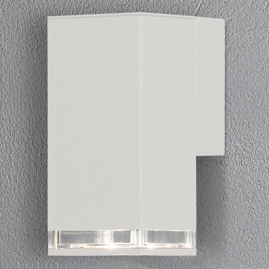 Ulkoseinälamppu Antares Downlight 16,5cm valkoinen