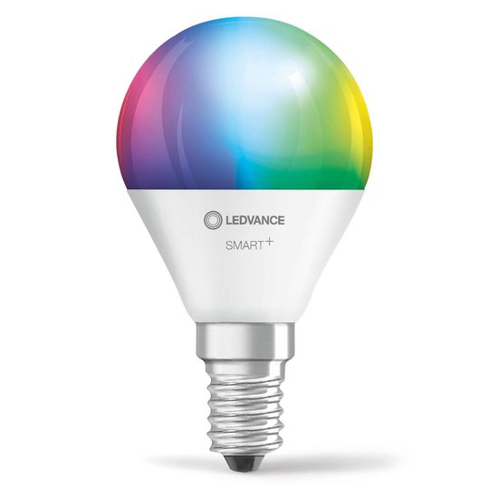LEDVANCE SMART+ WiFi E14 5W pisara RGBW