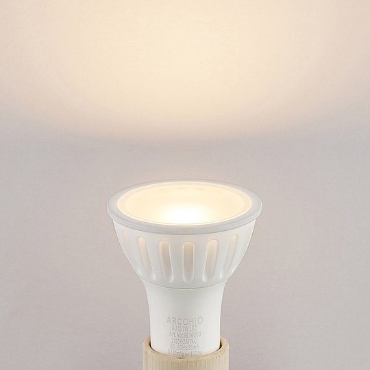 Arcchio-LED-heljastin GU10 100° 7W 2700K himmennys