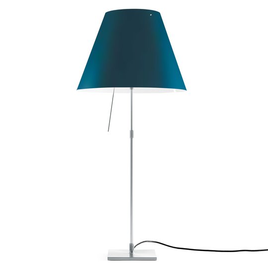 Luceplan Costanza D13 alumiini/sininen