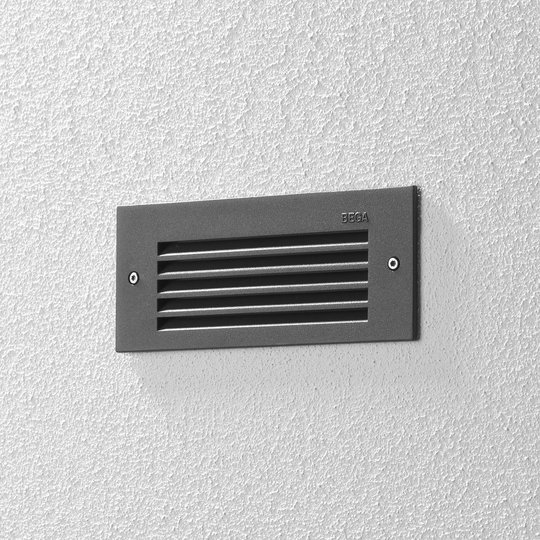 BEGA 33017 LED-seinäuppovalo 3000K grafiitti 17 cm