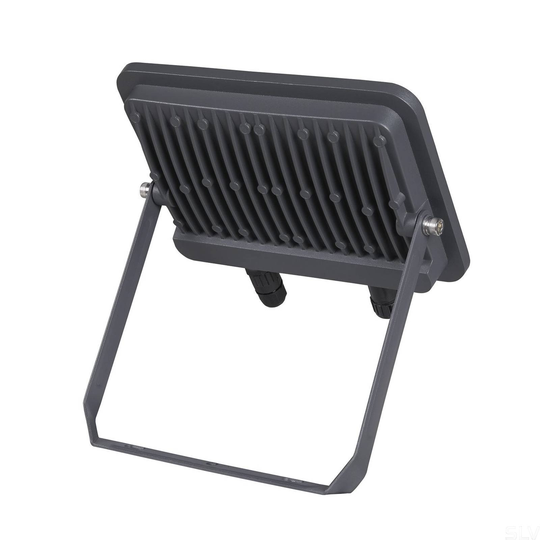 SLV Floodi-LED-kohdevalo ulos, IP65, leveys 20 cm
