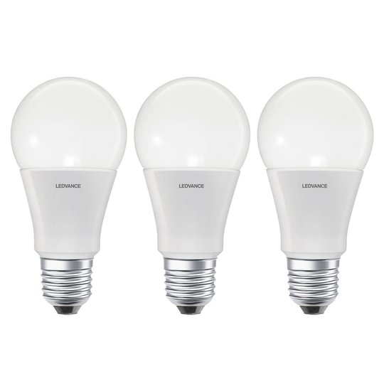 LEDVANCE SMART+ WiFi E27 9,5W Classic 2700 K 3 kpl